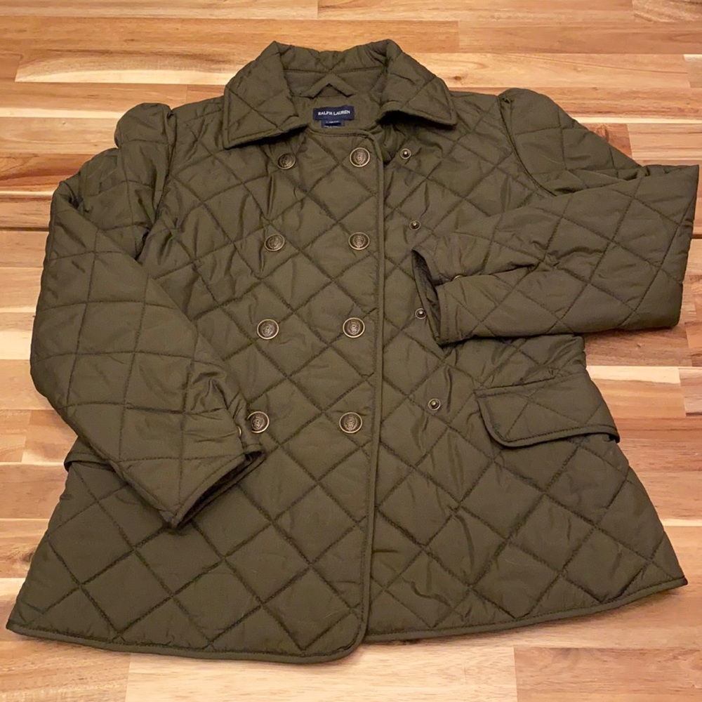 Polo Ralph Lauren Girls Puffer Jacket  Size Large (12/14)- Incredible condition!
